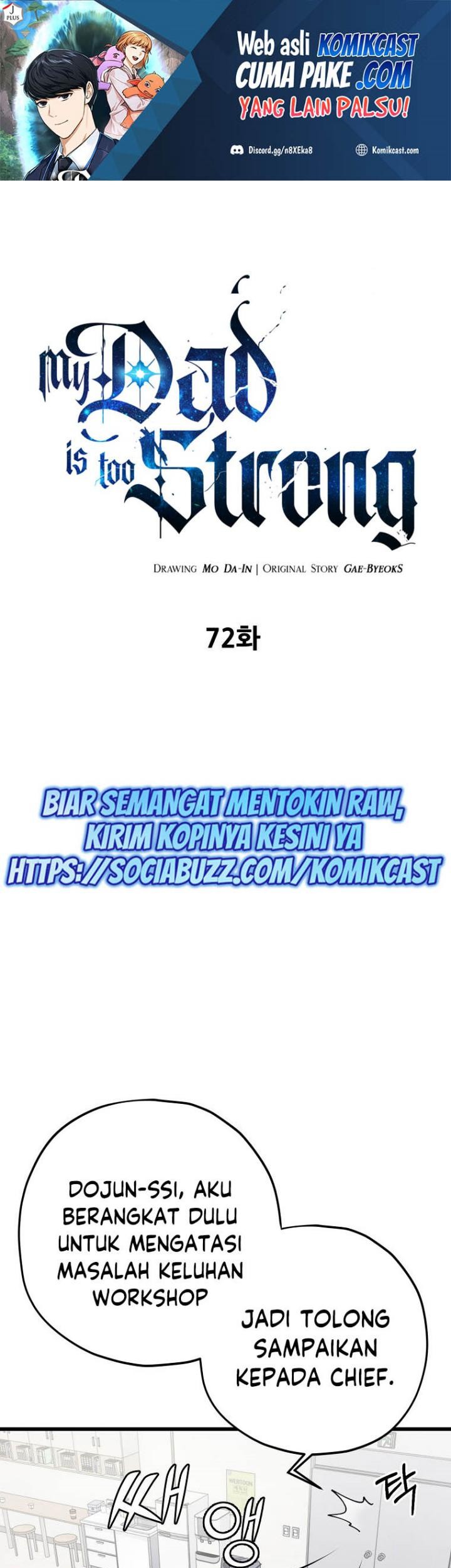 My Dad Is Too Strong Bab 72 halaman 2