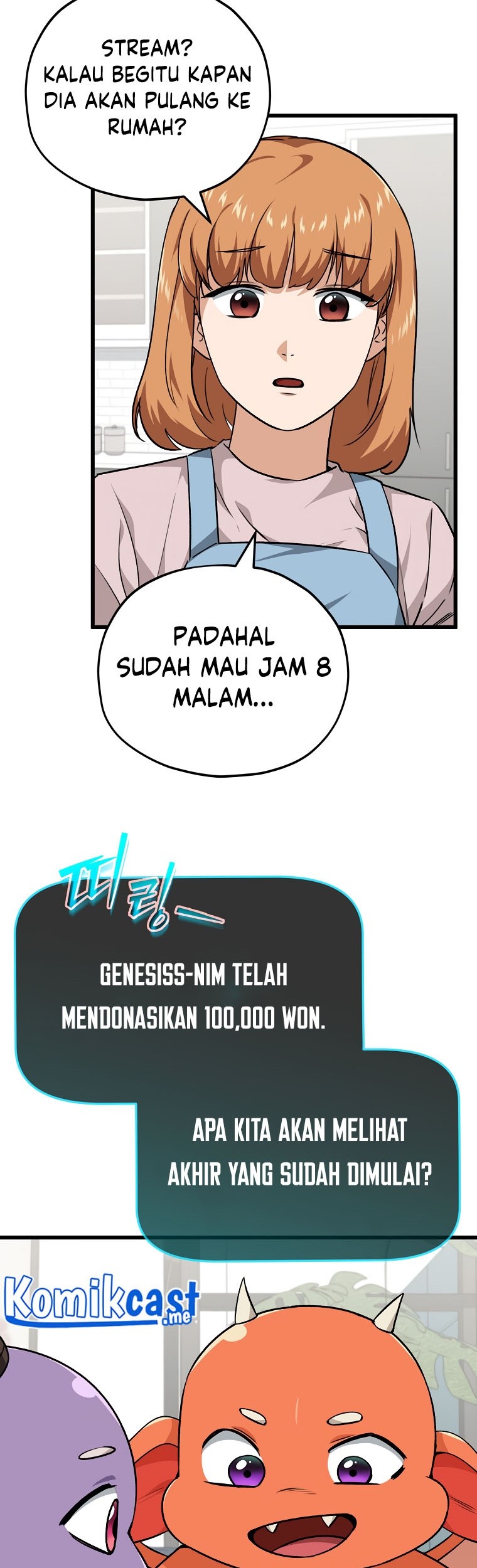 My Dad Is Too Strong Bab 85 halaman 61