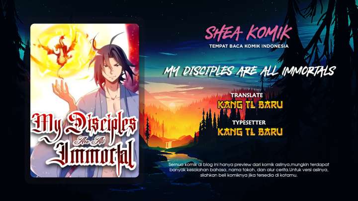 My Disciples Are All Immortals Bab 116 halaman 1