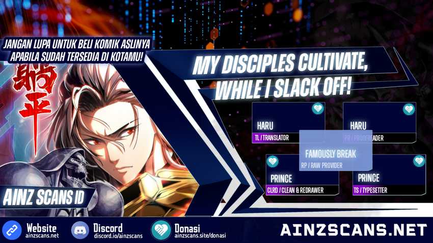 My Disciples Cultivate, While I Slack Off! Bab 13 halaman 1