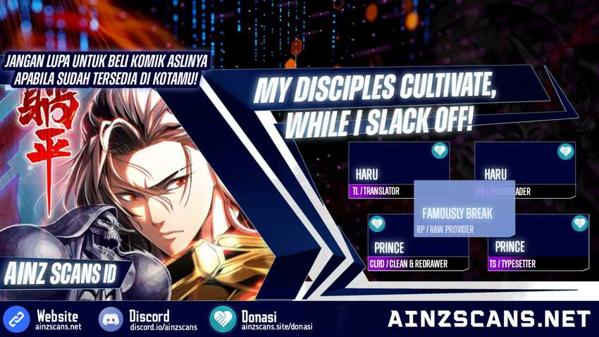 My Disciples Cultivate, While I Slack Off! Bab 21 halaman 1