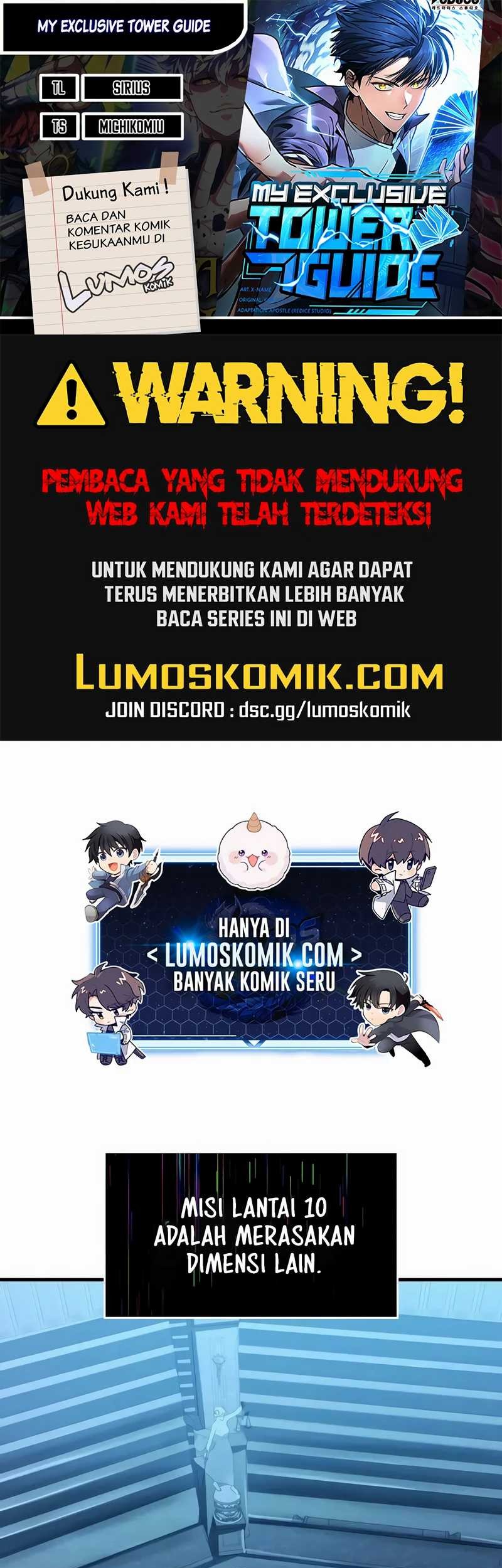 My Exclusive Tower Guide chapter 45 halaman 1