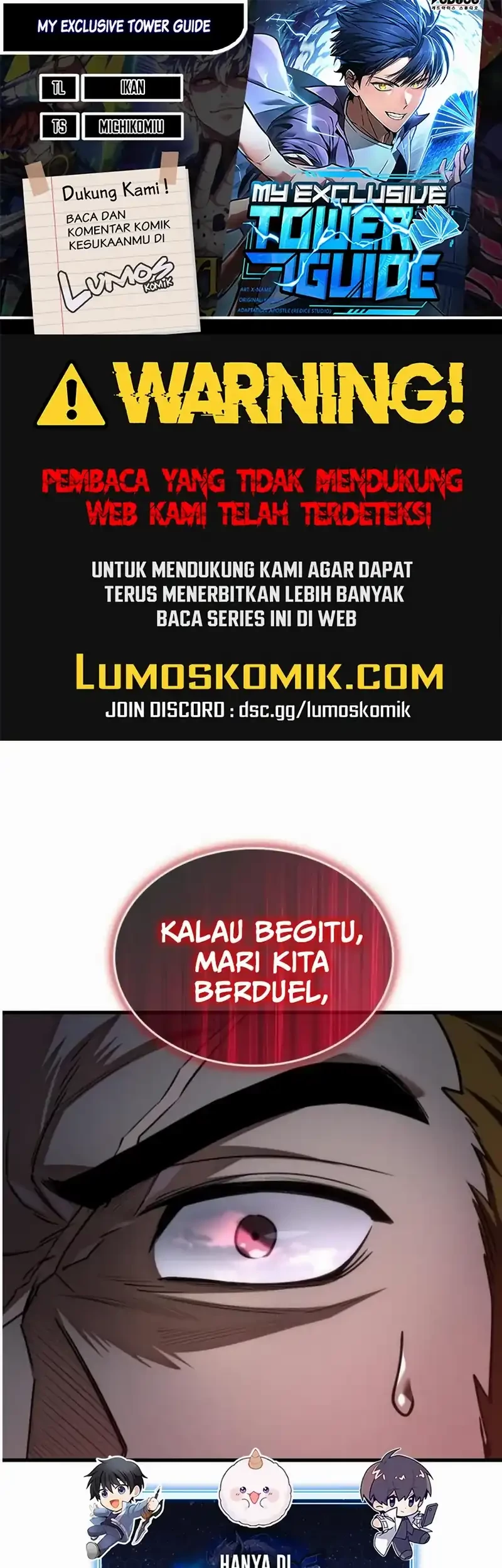 My Exclusive Tower Guide chapter 87 halaman 1