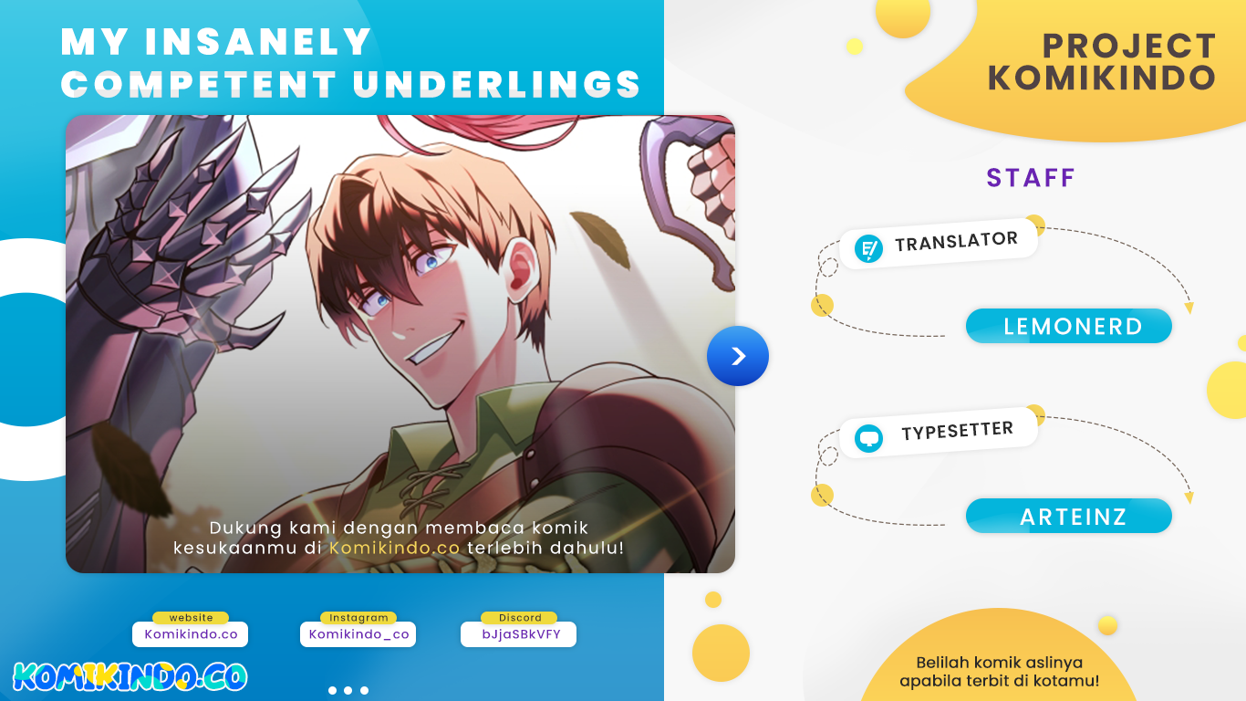 My Insanely Competent Underlings chapter 13 halaman 1