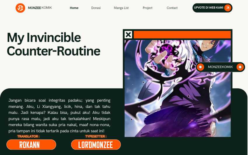 My Invincible Counter-Routine Bab 08 halaman 1