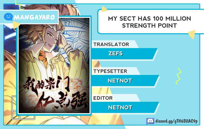 My Sect Has 100 Million Strength Points Bab 40 halaman 1