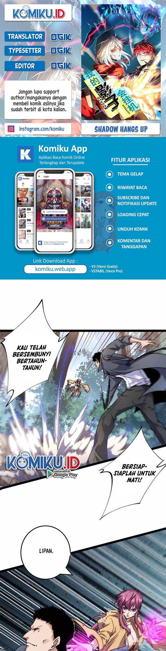 My Shadow Hangs Up Bab 193 halaman 1