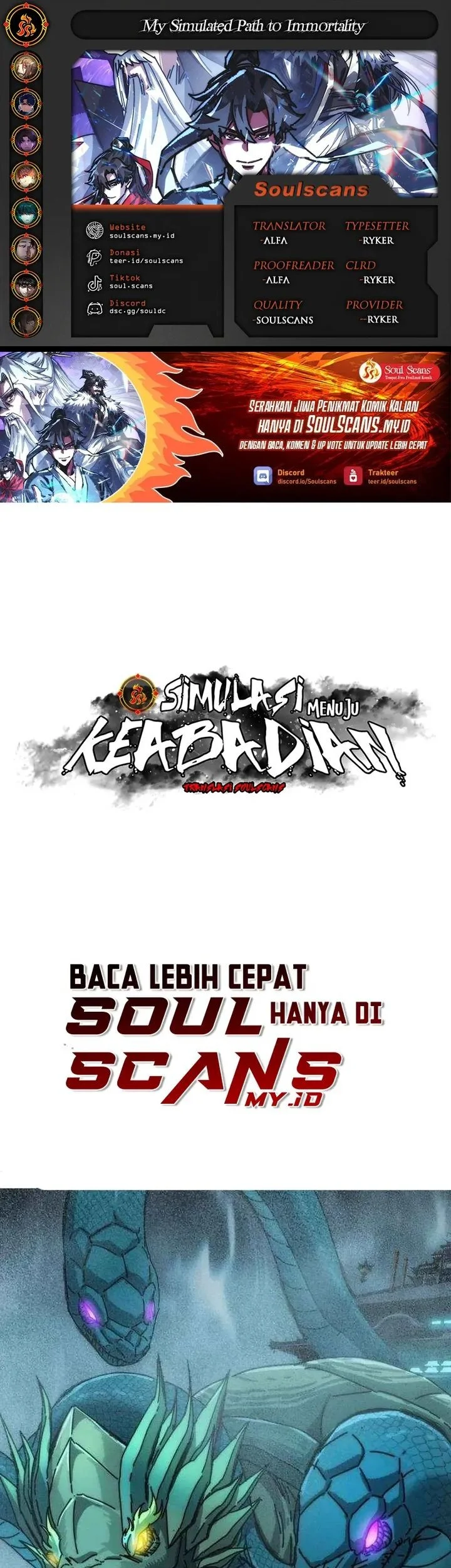 My Simulated Path to Immortality Bab 48 halaman 1