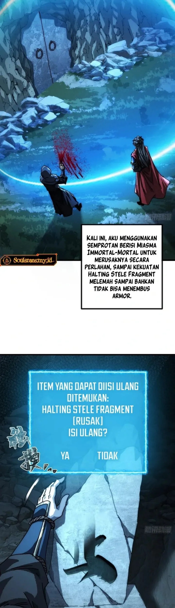 My Simulated Path to Immortality Bab 8 halaman 52
