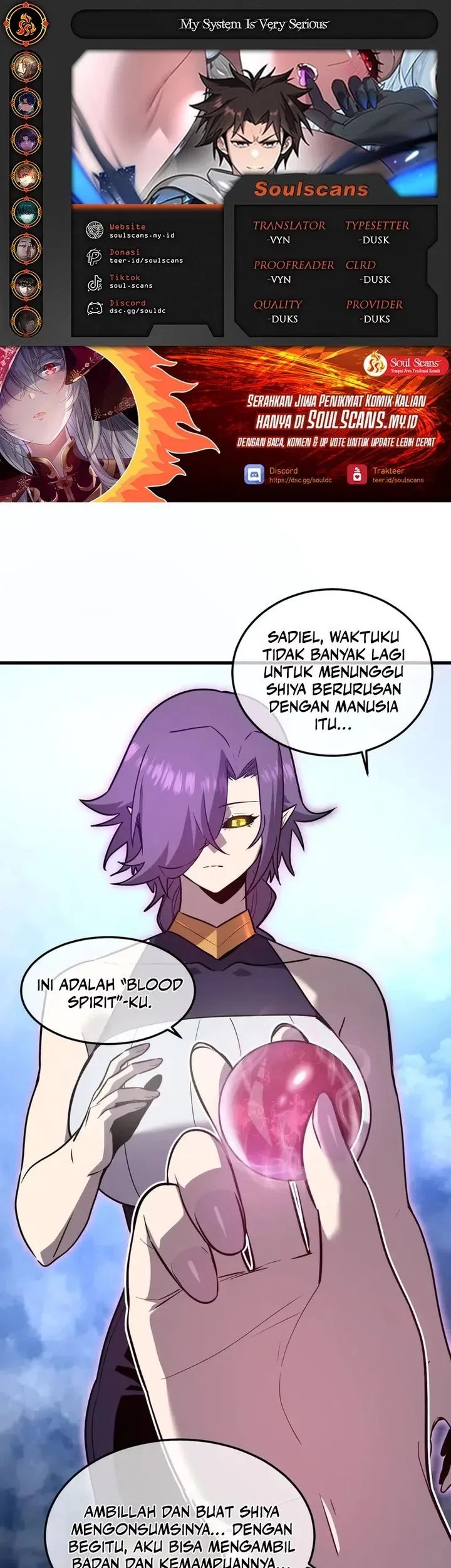 My System Is Very Serious chapter 33 halaman 1