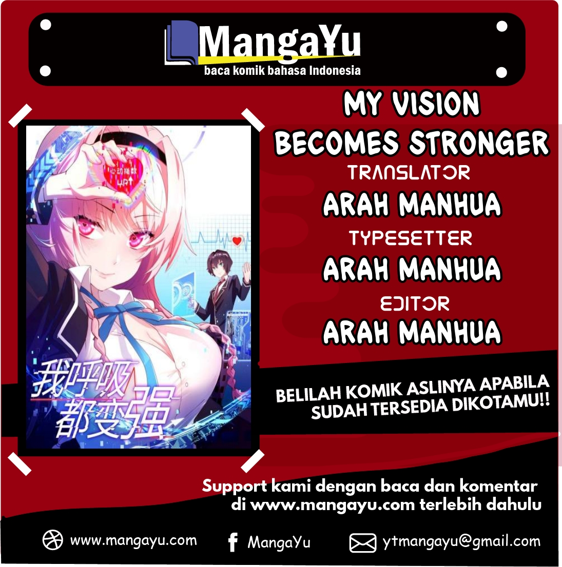 My Vision Becomes Stronger chapter 02 halaman 1