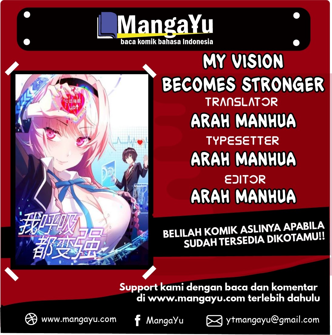 My Vision Becomes Stronger chapter 08 halaman 1