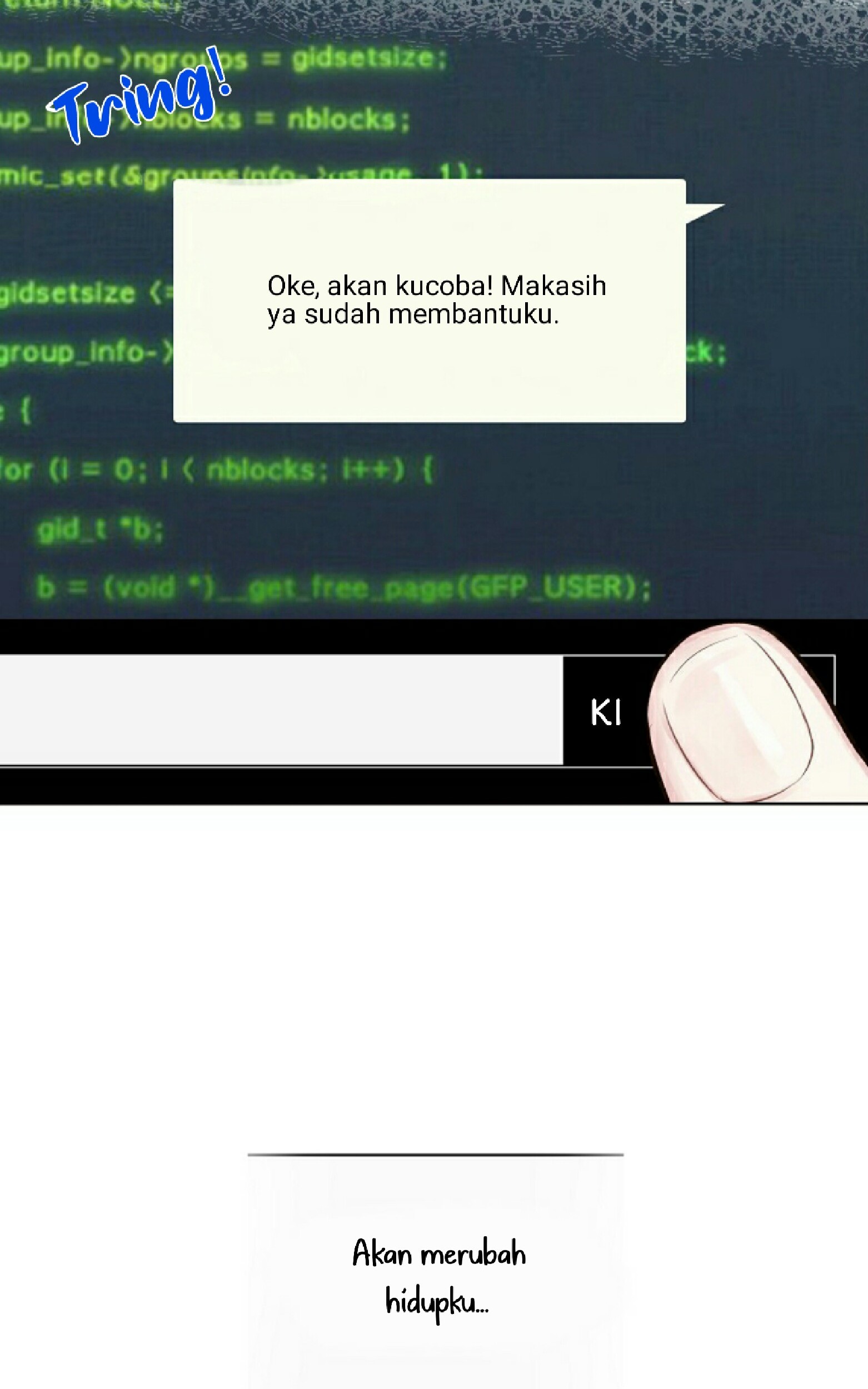 Mystic Messenger chapter 02 halaman 19