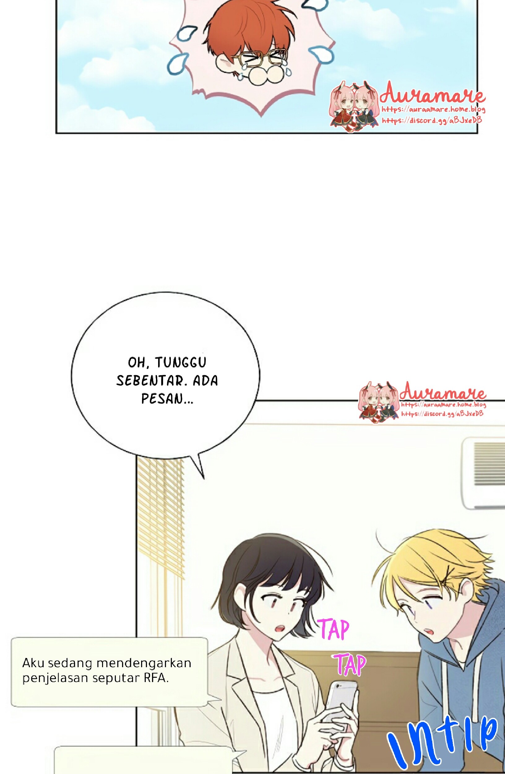 Mystic Messenger Bab 04 halaman 44