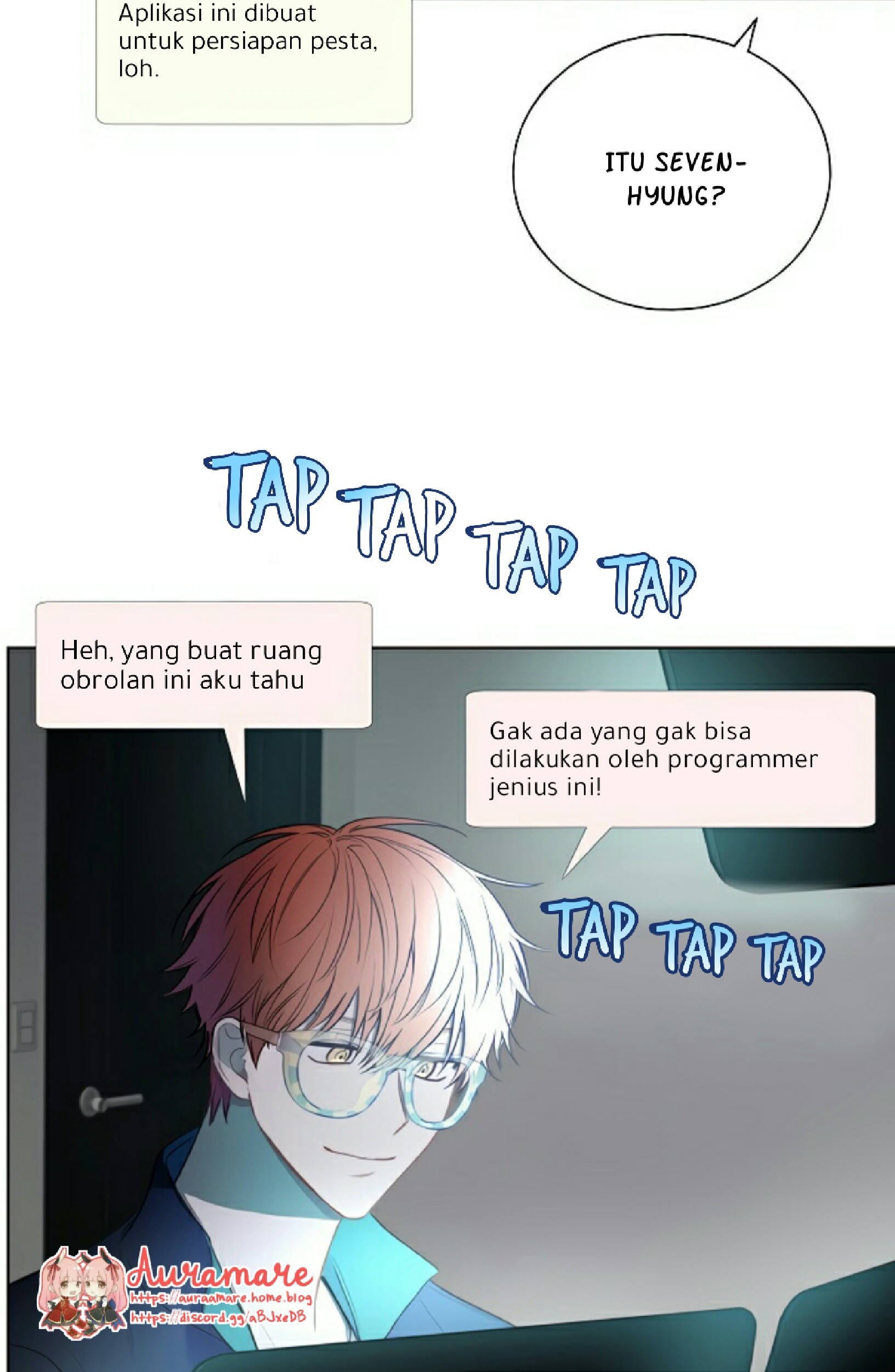 Mystic Messenger Bab 04 halaman 45