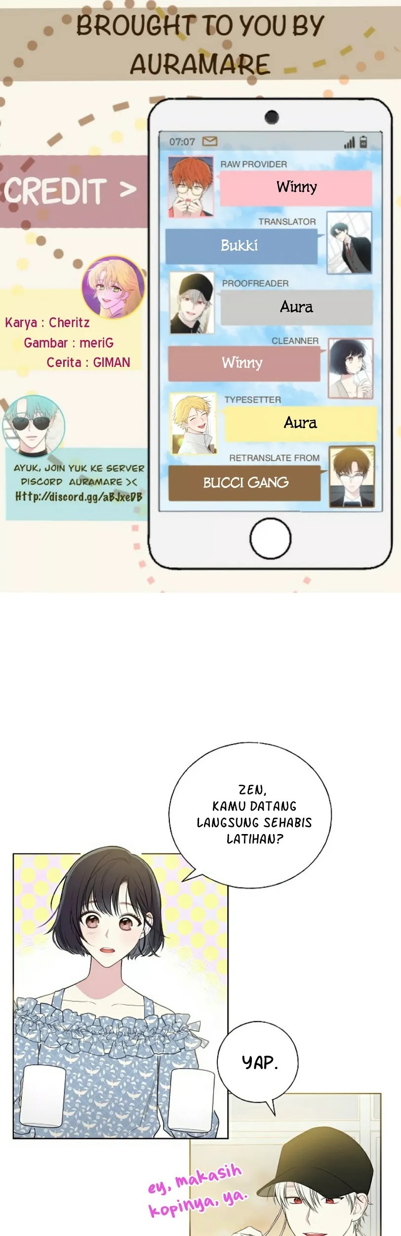 Mystic Messenger chapter 06 halaman 1