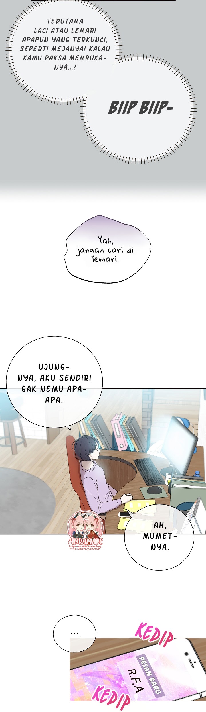 Mystic Messenger chapter 07 halaman 9