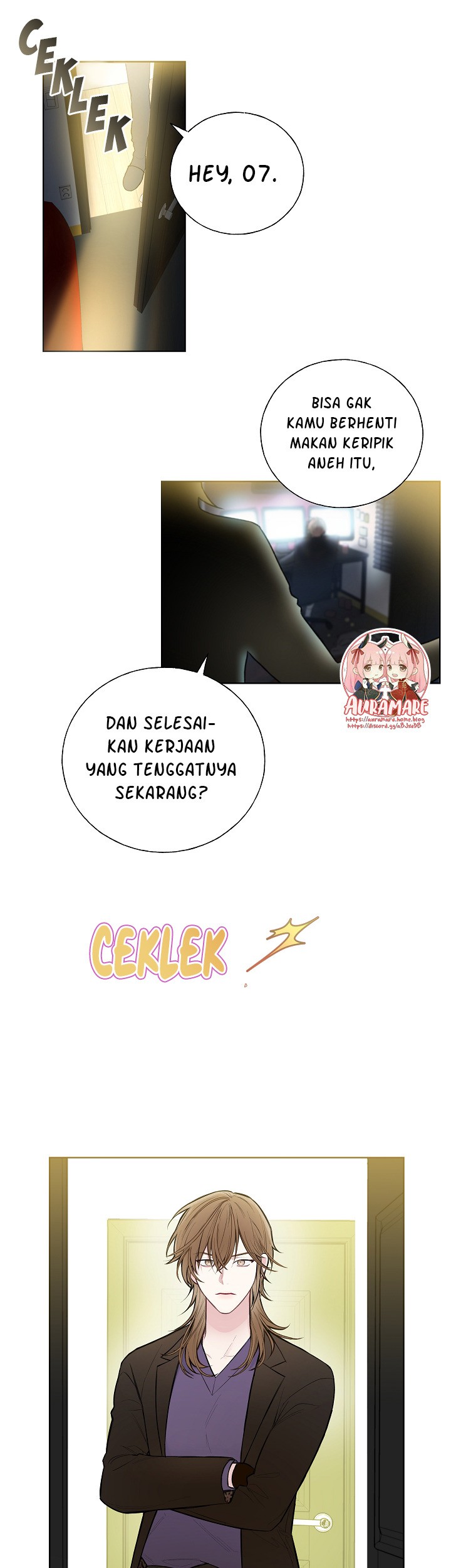Mystic Messenger Bab 10 halaman 21