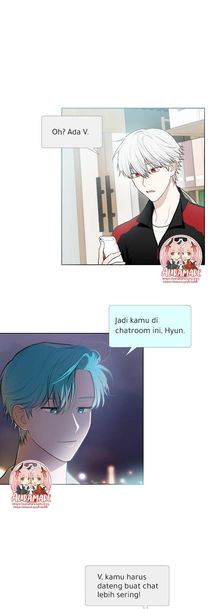 Mystic Messenger chapter 11 halaman 23