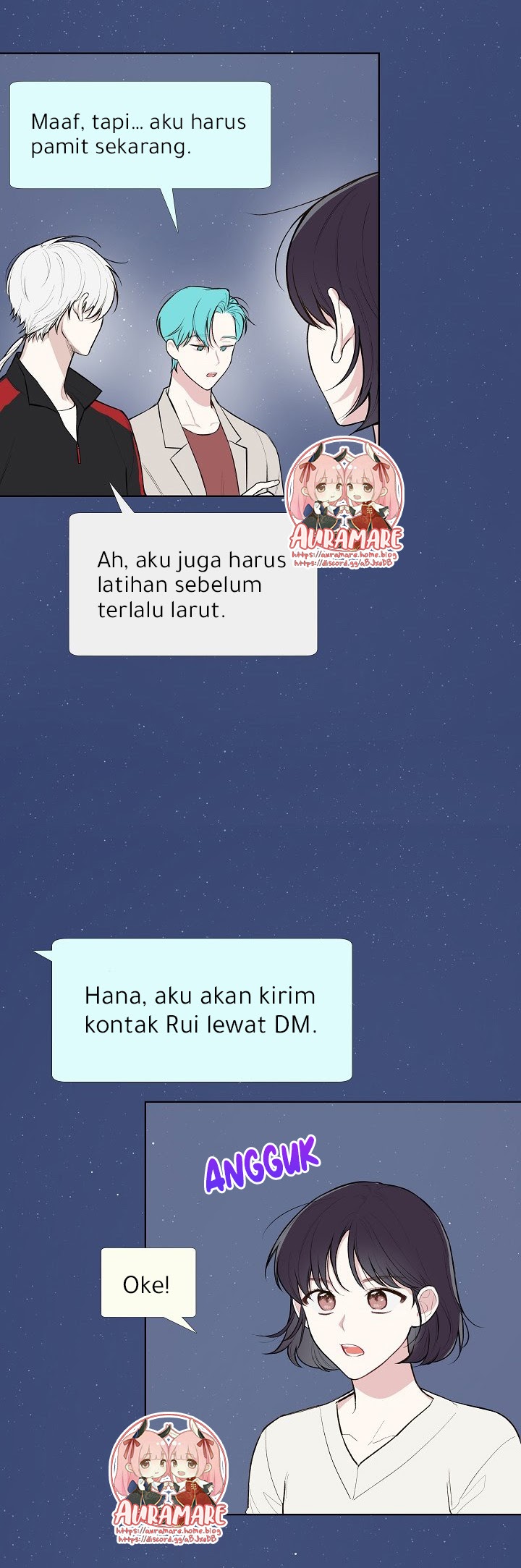 Mystic Messenger chapter 12 halaman 8