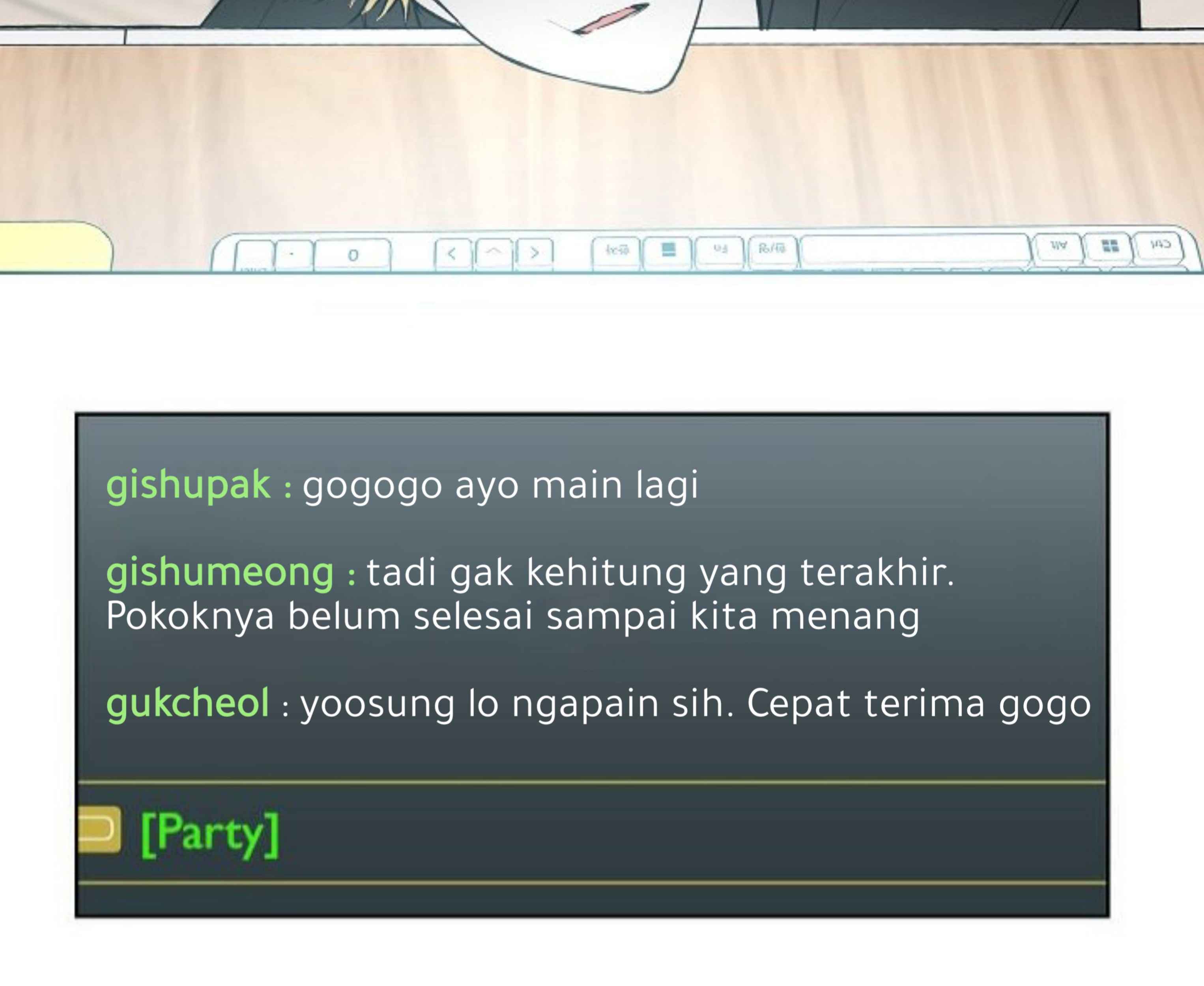 Mystic Messenger Bab 14 halaman 86