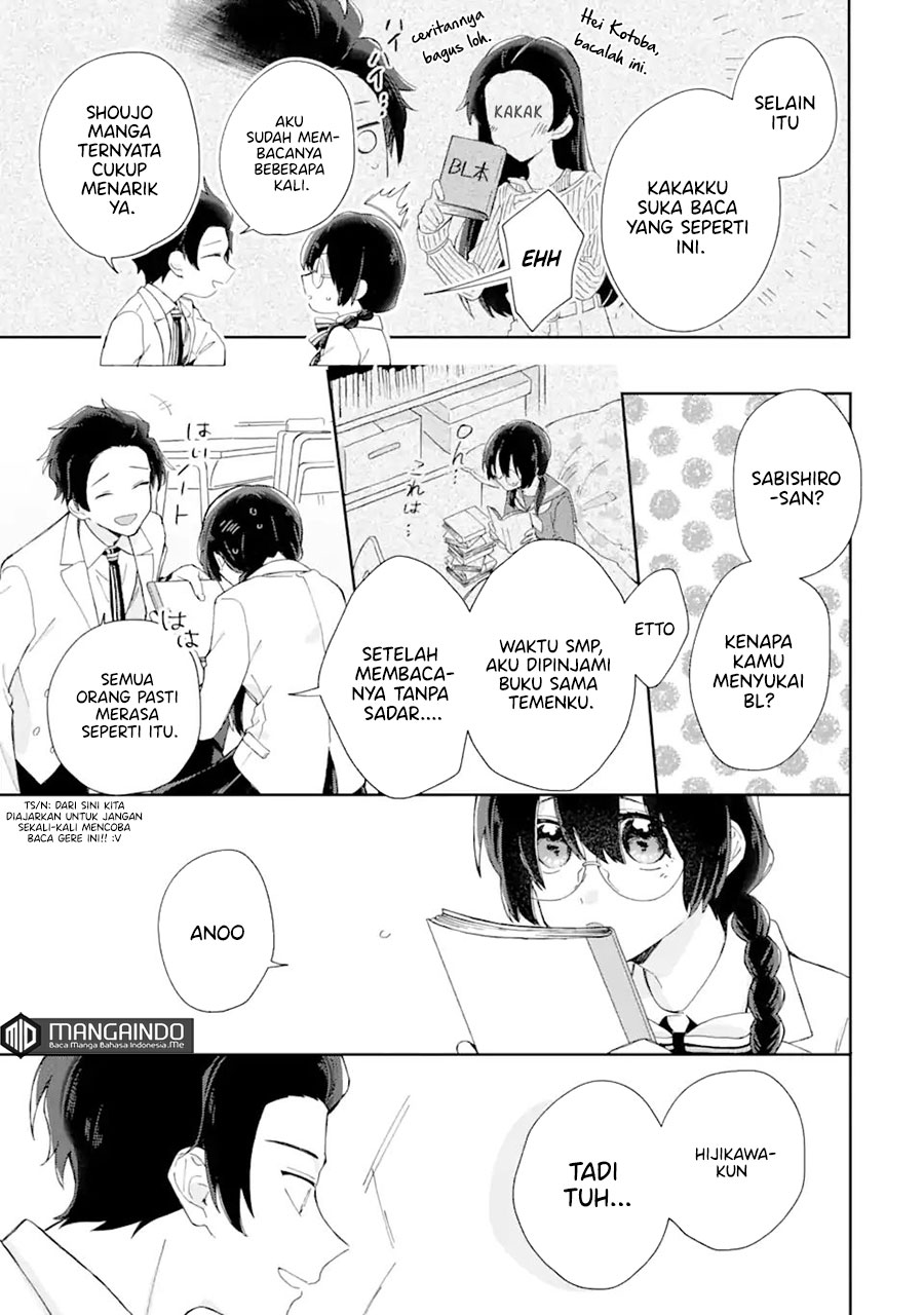 Naisho no Cinderella chapter 01.1 halaman 19