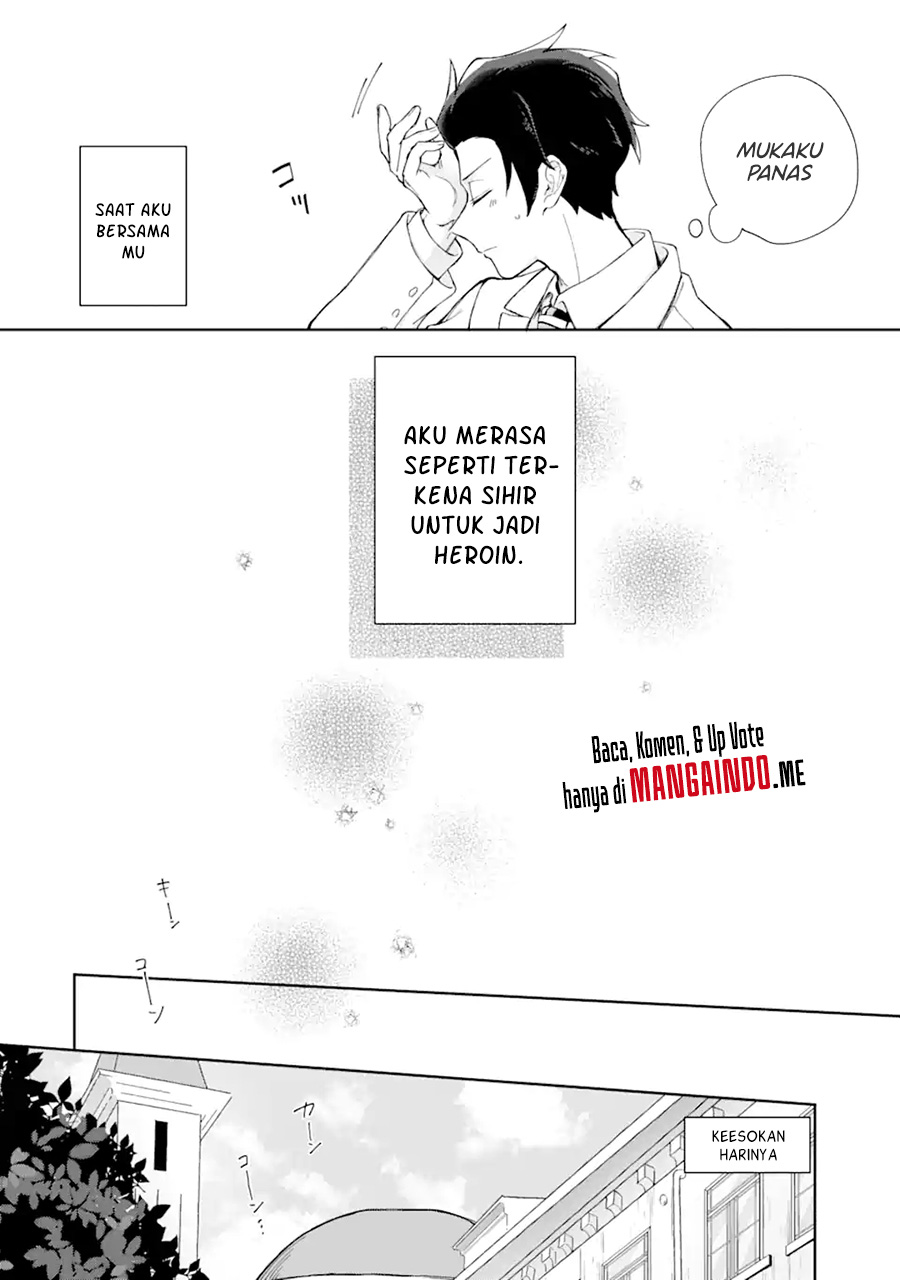 Naisho no Cinderella chapter 01.2 halaman 18