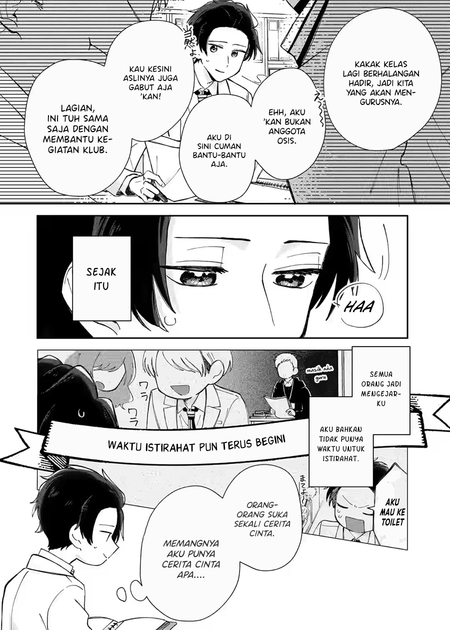 Naisho no Cinderella Bab 01.3 halaman 7