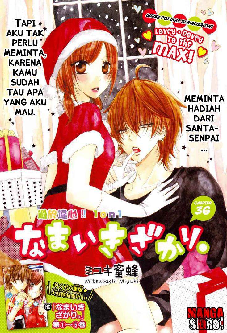 Namaikizakari. chapter 36 halaman 1