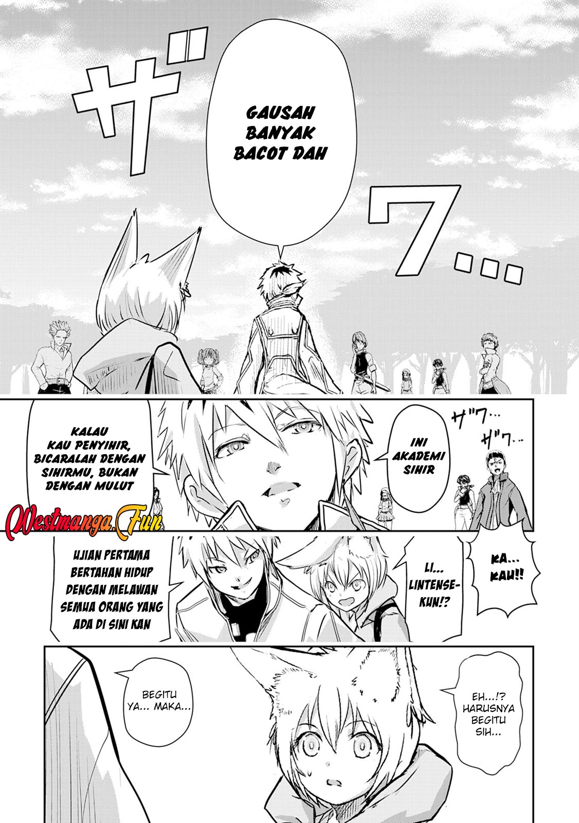 Nanairo Raijyutsushi No Eiyutan Bab 03 halaman 34