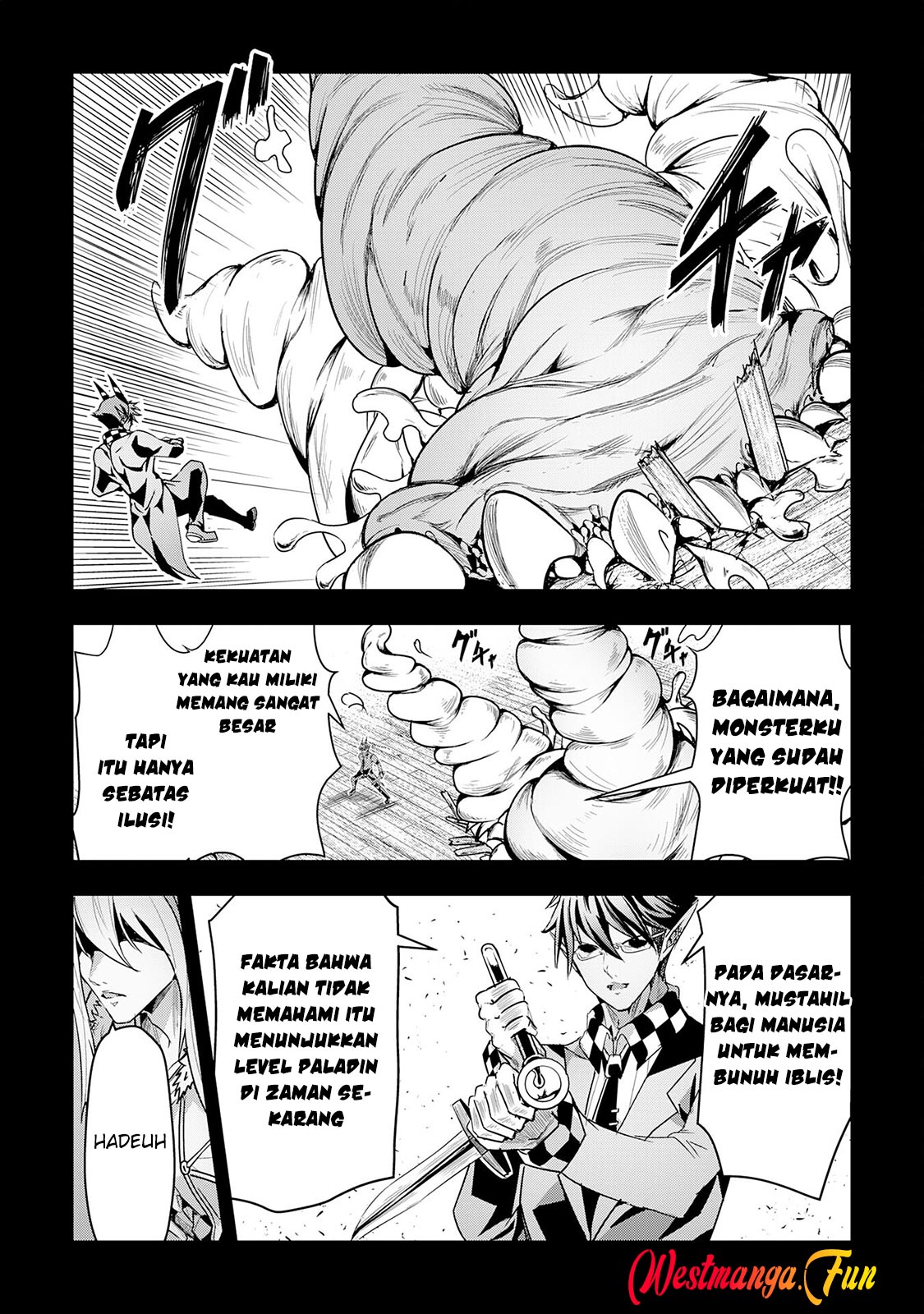 Nanairo Raijyutsushi No Eiyutan Bab 21 halaman 19