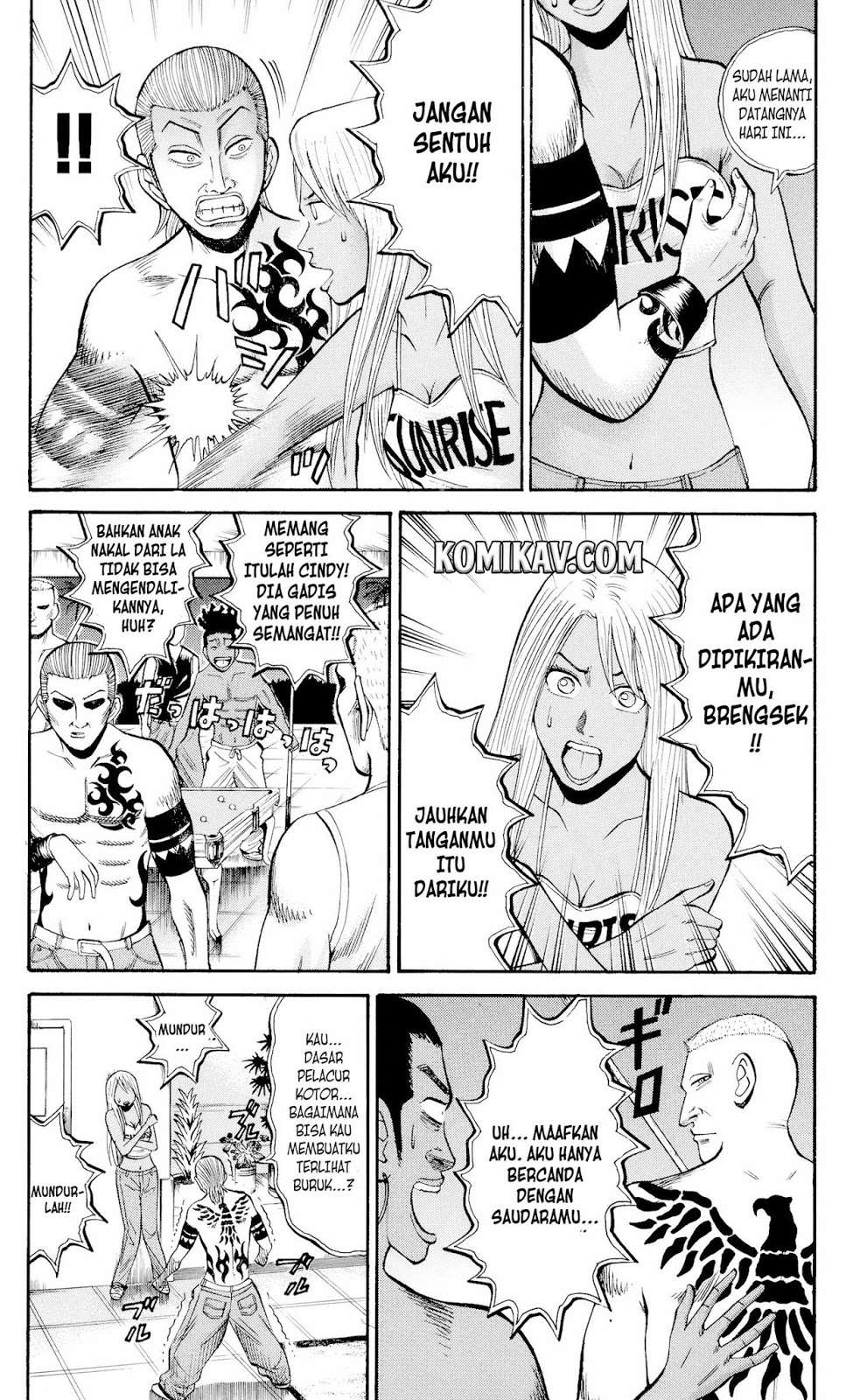 Nanba MG5 chapter 34 halaman 8