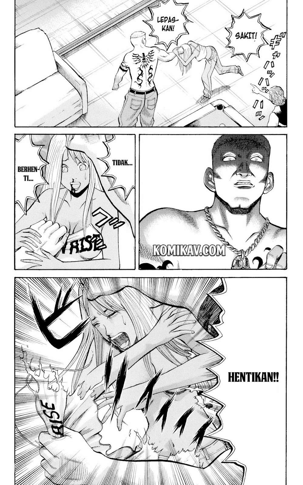 Nanba MG5 chapter 34 halaman 16