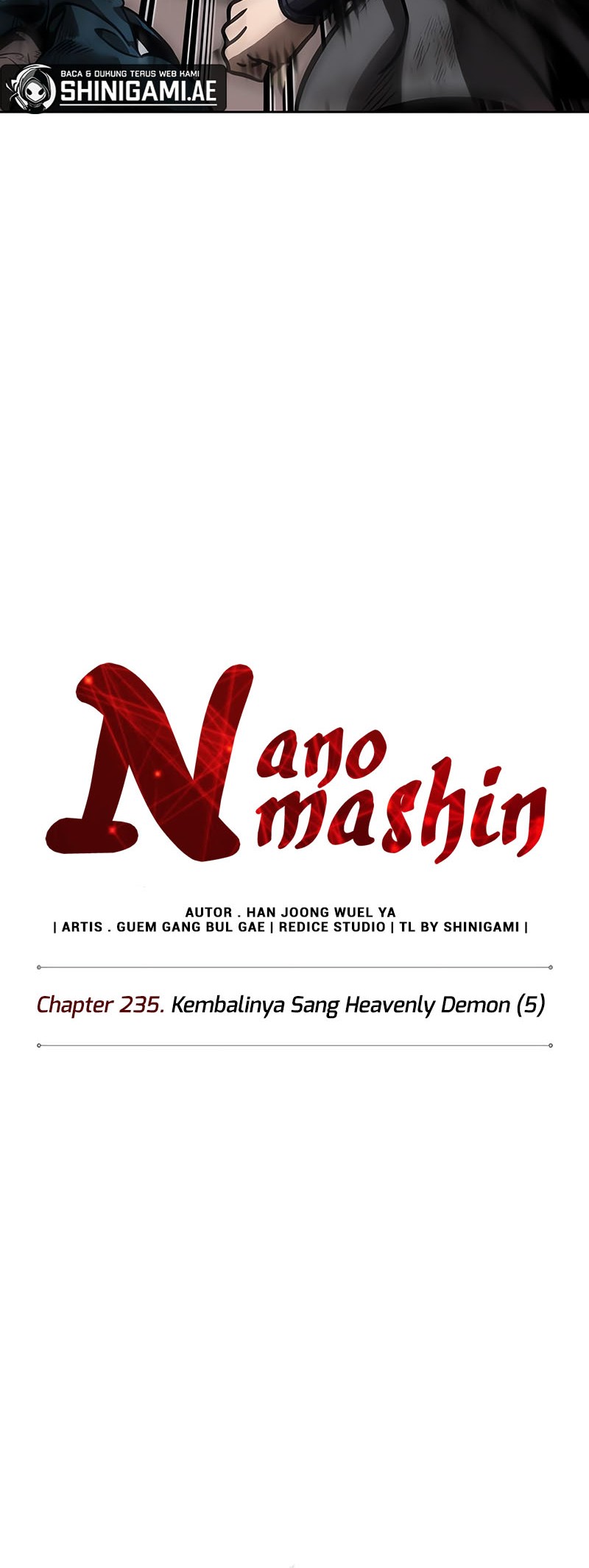 Nano Machine Bab 235 halaman 19