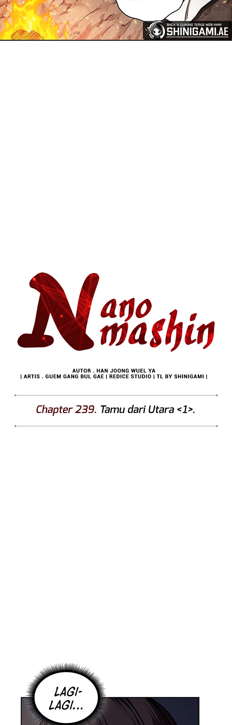 Nano Machine Bab 239 halaman 19
