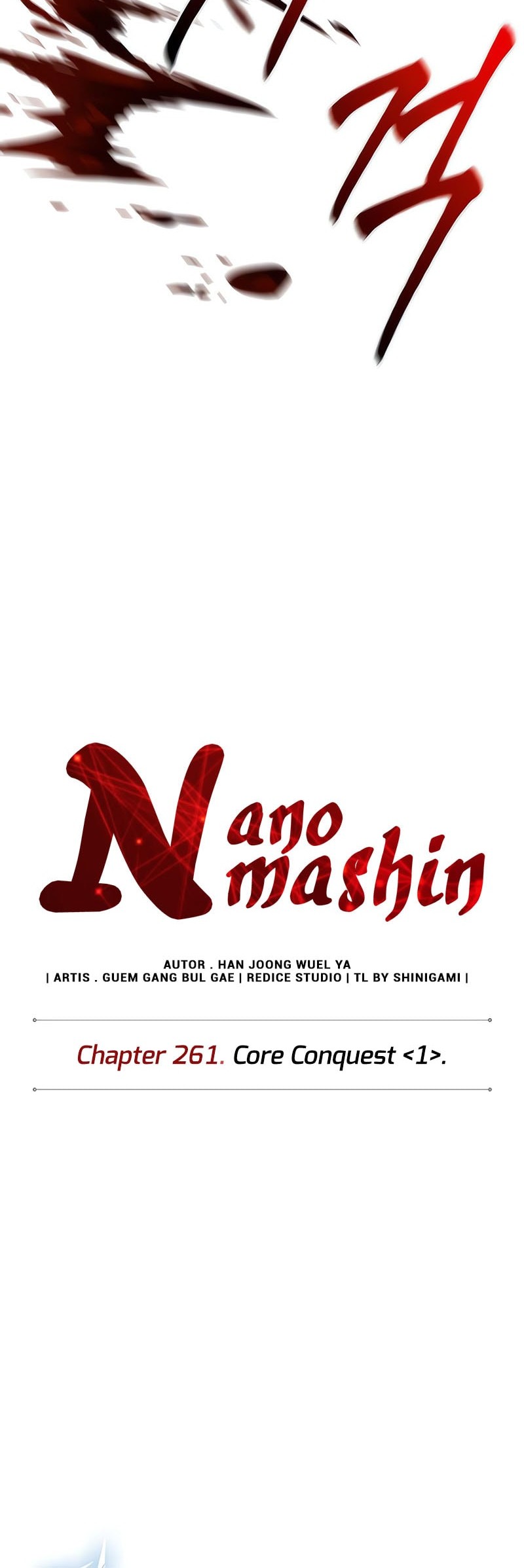 Nano Machine Bab 261 halaman 9