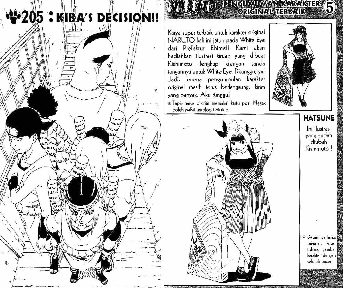 Naruto Bab 205 halaman 1