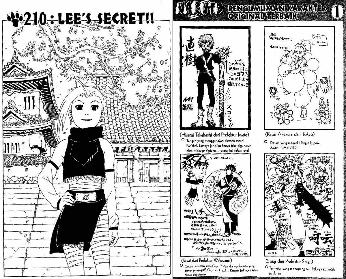 Naruto Bab 210 halaman 1