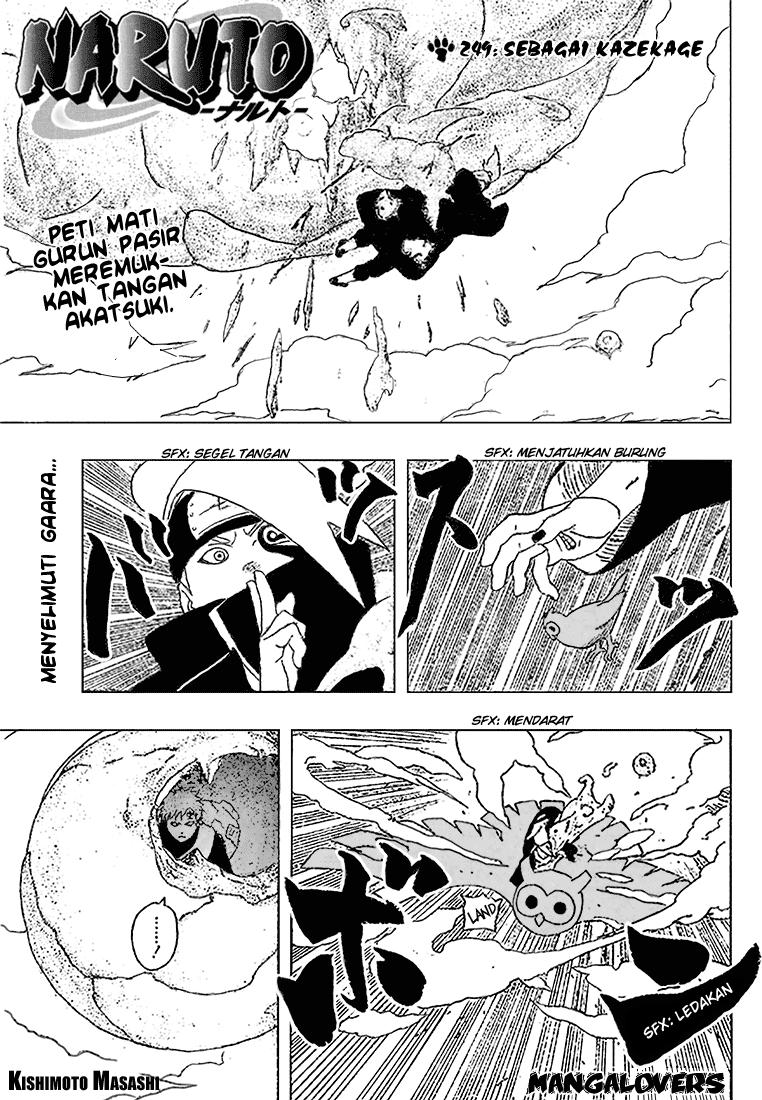 Naruto Bab 249 halaman 1