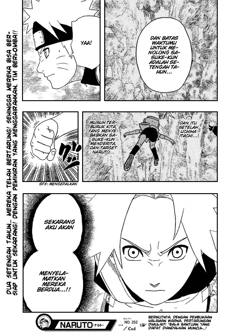 Naruto Bab 252 halaman 19