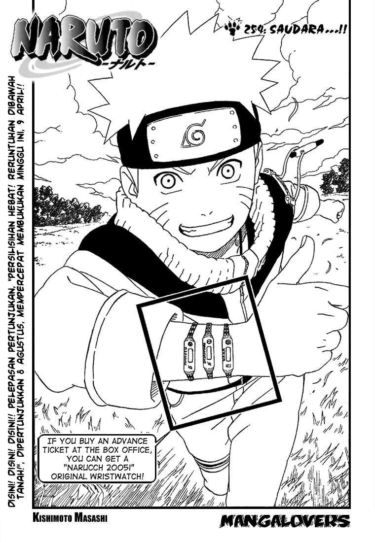 Naruto Bab 254 halaman 1
