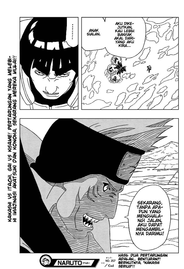 Naruto Bab 257 halaman 18