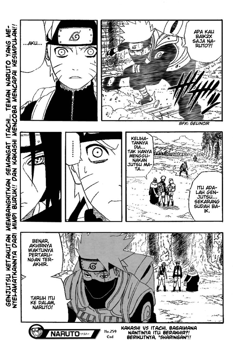 Naruto Bab 259 halaman 19