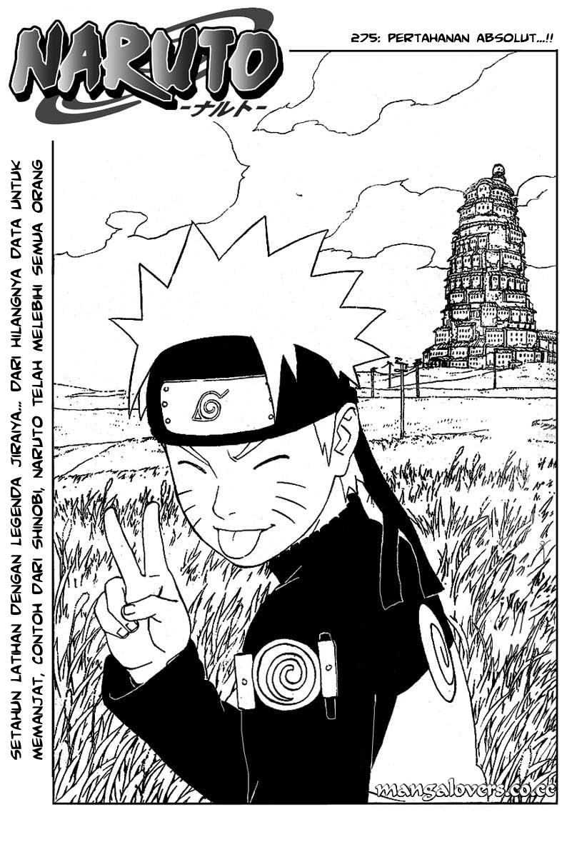 Naruto Bab 275 halaman 1