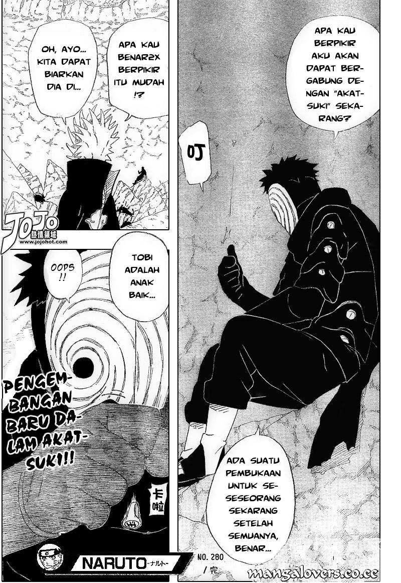 Naruto Bab 280 halaman 19