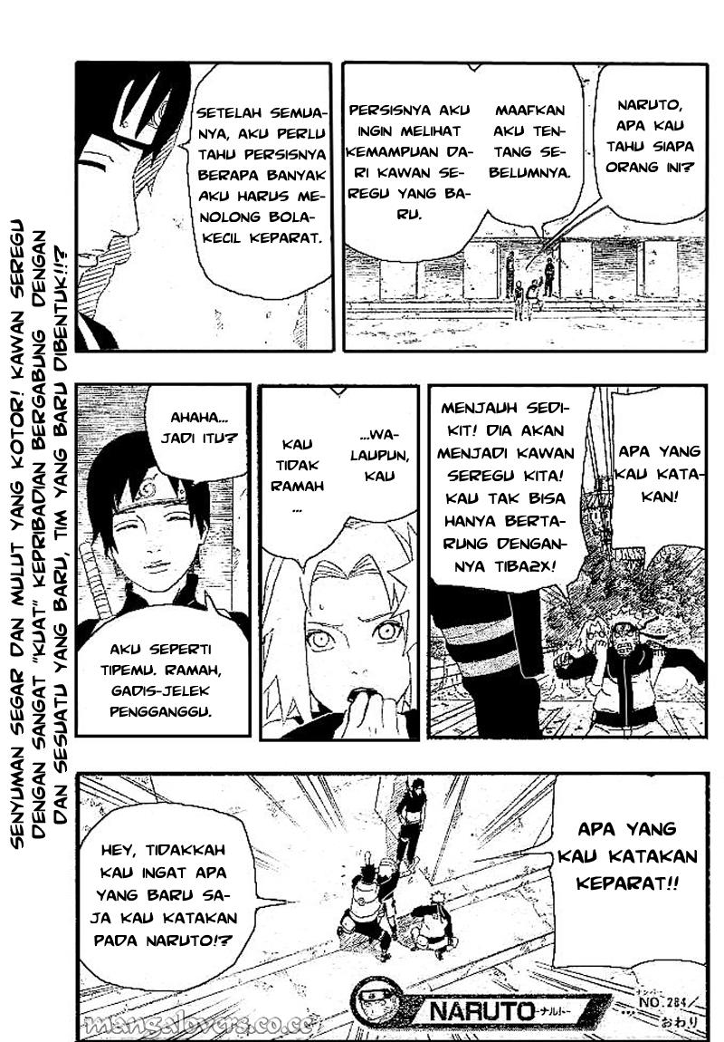 Naruto Bab 284 halaman 19