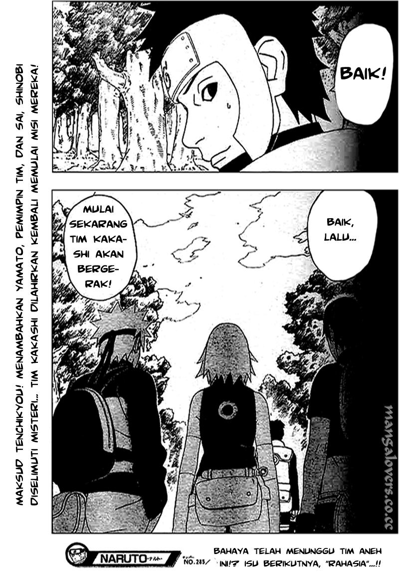 Naruto Bab 285 halaman 19