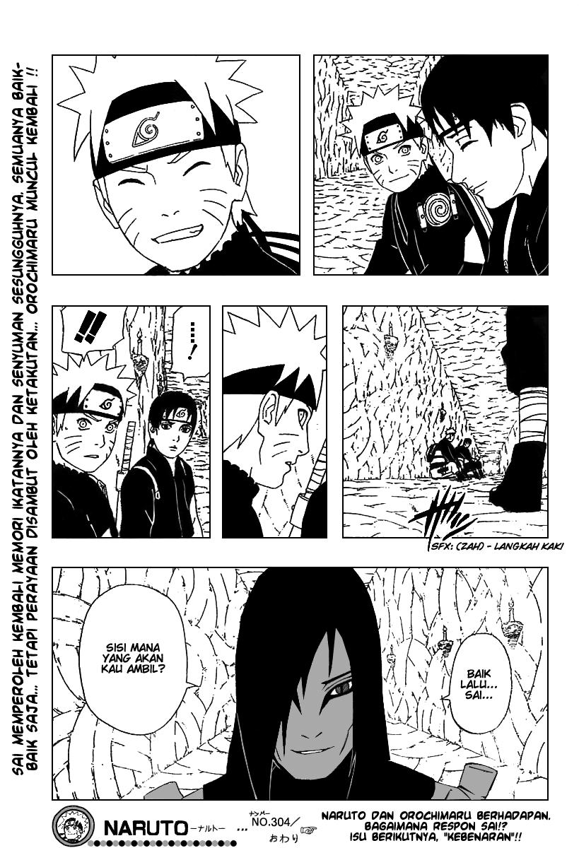 Naruto Bab 304 halaman 17