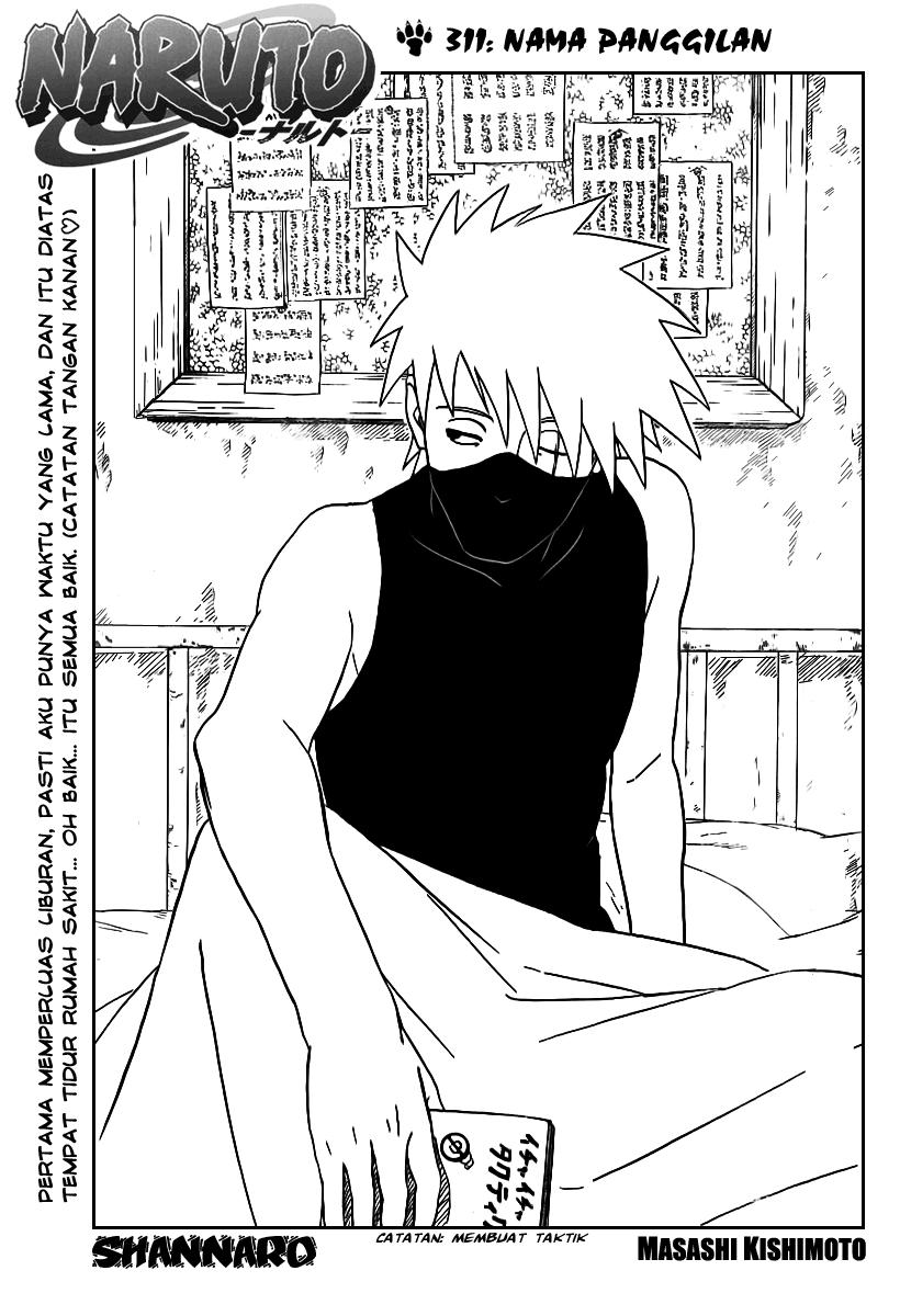 Naruto Bab 311 halaman 1