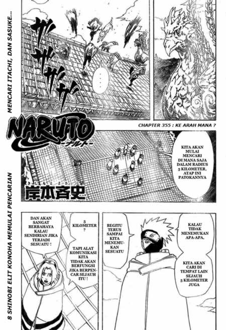 Naruto Bab 355 halaman 1